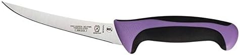Mercer Culinary Millennia Color Handle Cutlery 6" Curved Boning Knife Purple