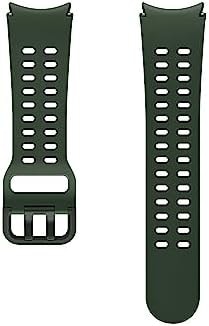 Samsung Galaxy Watch 6, 5, 4 Series Extreme Sport Band, Smartwatch Replacement Strap with T-Buckle Closure, Air Holes for Active Men and Women, Small/Medium, ET-SXR93SGEGUJ, Green/Black
