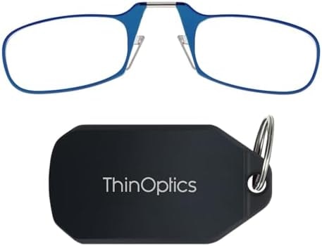 ThinOptics Keychain Case Rectangular Reading Glasses