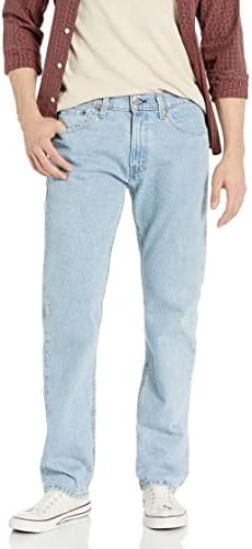 Levi's Men's 505 Regular Fit Jeans (Also Available in Big & Tall), Shooting Star Stonewash-Stretch, 34W x 32L