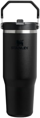 STANLEY IceFlow 2.0 Flip Straw Tumbler, 30 oz, Black 2.0