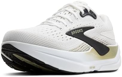 Brooks Men’s Ghost Max 3 Neutral Running & Walking Shoe - Bright White/Tea/Black - 10 Medium