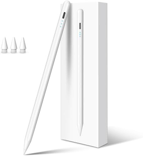 DIGIROOT iPad Pencil for 2018-2026, Plam Rejection Stylus Pen for iPad