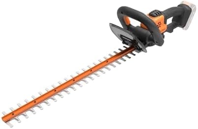 WORX 22" Cordless Hedge Trimmer, Electric Hedge Trimmer with Dual-Action Blades, Lightweight Bush Trimmer with 4.4 LBS, Battery & Charger Not Included, WG261.9