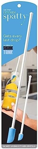 Spatty Daddy Kitchen Spatula Set (6 and 12 Inch Blue) Shark Tank, Christmas Stocking Stuffers, Kitchen Gadgets, Kitchen Utensils, Adult Stocking Stuffers, Gifts for Mom and Grandma, Cooking Gifts