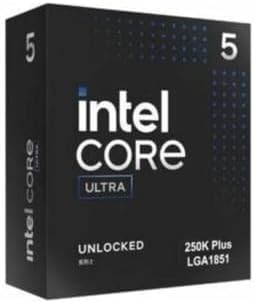 Intel® Core™ Ultra 5 Processor 250K Plus 18 cores (6 P-cores + 12 E-cores) up to 5.3 GHz