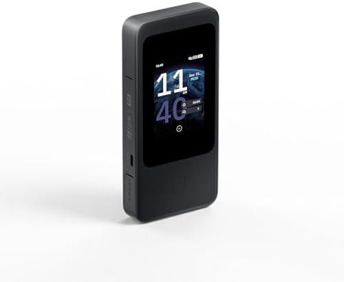 GL.iNet GL-E5800 NA MUDI 7 5G Tri-Band Wi-Fi 7 Travel Router with eSIM