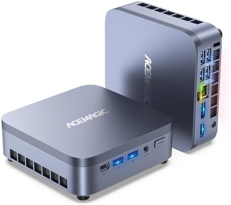 ACEMAGIC Mini PC, Intel Core 5 220H, 16GB LPDDR5, 512GB SSD, Windows 11 Pro