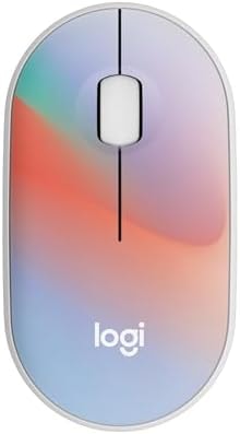 Logitech M340 Compact Ambidextrous Silent Wireless Mouse - Sheer Dream