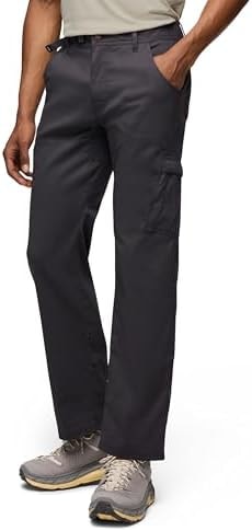 prAna Mens Stretch Zion Pant, Shadow, 28 x 32