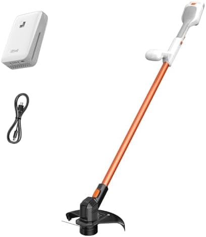 Litheli Cordless Weed Wacker 12 Inch, U20 Handy+ 20V String Trimmer & Weed Eater with 2.0Ah Battery, Grass Trimmer Tools for Garden, Yard and Farm