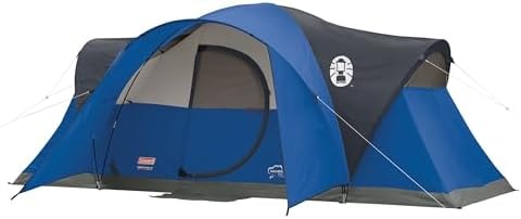 Coleman Montana 8-Person Weatherproof Camping Tent with Rainfly