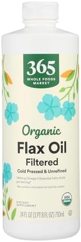 365 by Whole Foods Market, Organic Filtered Flax Oil, 24 fl oz