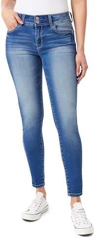 WallFlower Women's Ultra Skinny Jeans, Piper, 0