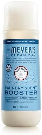 Mrs. Meyer's Clean Day Laundry Scent Boosters, Rain Water Scent, 18oz