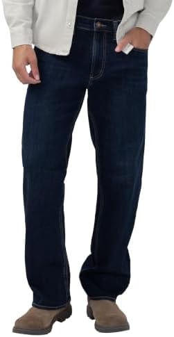 Silver Jeans Co. Men's Zac Relaxed Fit Straight Leg Jeans