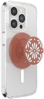 PopSockets Phone Grip for MagSafe, Magnetic Holder- Glazed Terracotta