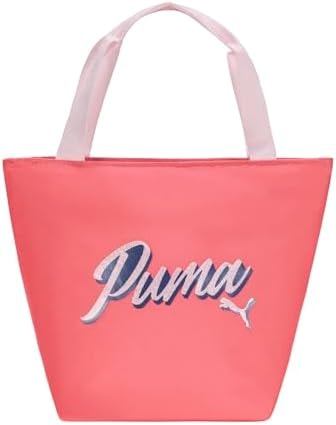 PUMA Unisex Kid's Adventure Lunch Tote, Magic Rose/Blue Crystal, Small
