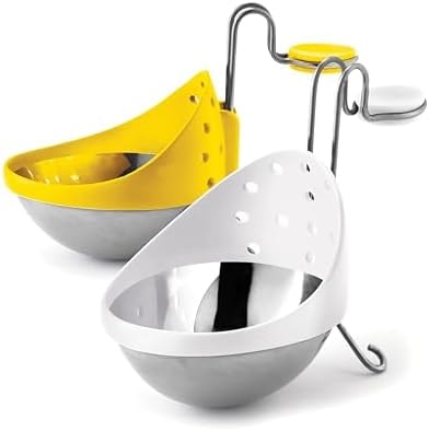 Cuisipro Stainless Steel Egg Poacher, Set of 2