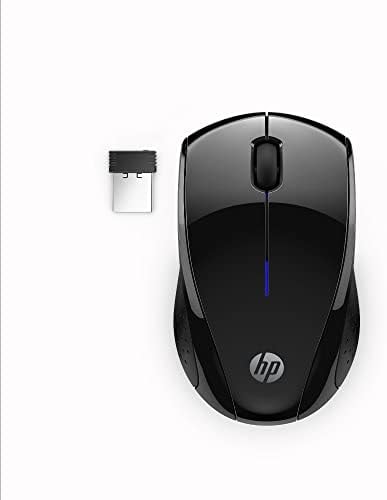 HP X3000 G2 Wireless Mouse - Ambidextrous 3-Button Control, & Scroll Wheel - Multi-Surface Technology, 1600 DPI Optical Sensor - Win, Chrome, Mac OS - Up to 15-Month Battery Life (‎28Y30AA#ABA, Black)