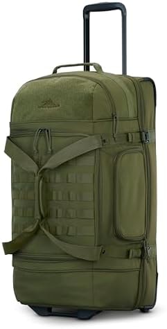 High Sierra Pathsetter Medium Wheeled Duffle - Moss