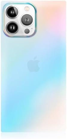 Flaunt Official Square iPhone 15 Pro Case - Iridescent Satin