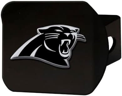FANMATS NFL Carolina Panthers Trailer Hitch Cover