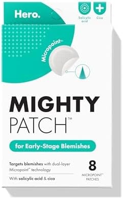 Mighty Patch Hero Cosmetics Micropoint Acne Pimple Patches, 8 Ct