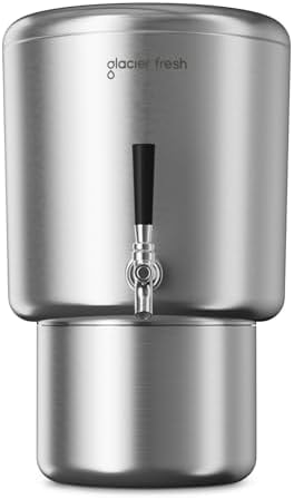 GLACIER FRESH PC04 Gravity-Fed Countertop Water Filtration System