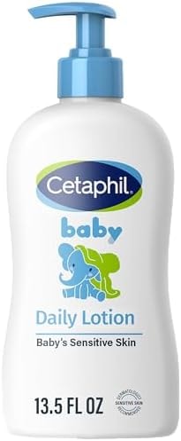 Cetaphil Baby Daily Lotion Organic Calendula Sensitive Skin 13.5 oz