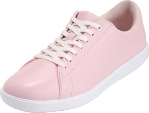 Cole Haan Women's Grand Crosscourt Lightweight Leather Sneakers, Pale Lilac Leather, 9.5-C US