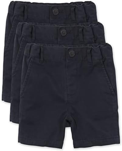 The Children's Place Baby Boys and Toddler Boys Chino Shorts, NEW NAVY, 3T