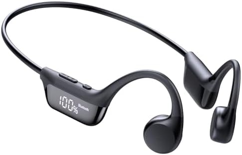 Bone Conduction Headphones Bluetooth 6.0 Earbuds, Open Ear Headphones