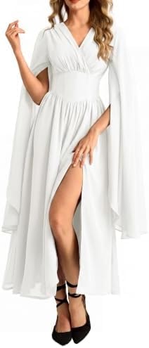 Scarlet Darkness Renaissance Costume Women Maxi Witch Fairy Corset Dress
