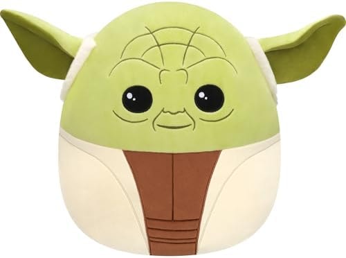 Squishmallows Original 12in Star Wars Yoda Plush (Medium-Sized)