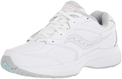 Saucony Women's Integrity Walker 3 Walking Shoe, White, 6.5 Narrow