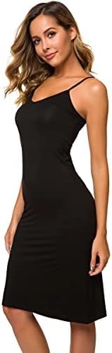 LB LIFEBEST Women's Full Slips Cami Long Spaghetti Strap Under Dress