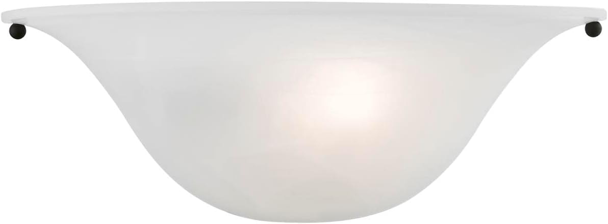 Livex Lighting Wynnewood 1 Light Wall Sconce Black Finish