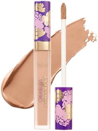tarte maracuja creaseless full-coverage concealer – Waterproof Longwear with Vitamin C to Hydrate look of Dark Circles, Blemishes & Discoloration, Vegan & Cruelty-Free, full size, medium honey