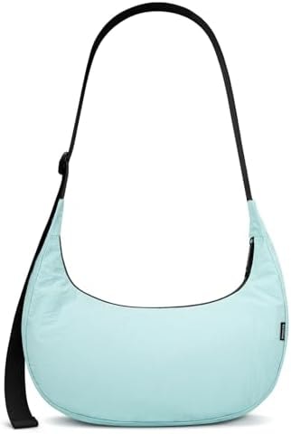 Medium Crossbody Crescent Bag with Adjustable Strap for Women Men.