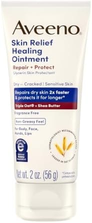 Aveeno Skin Relief Healing Ointment, Fragrance-Free, 2.0 oz