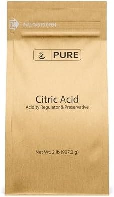 PURE ORIGINAL INGREDIENTS Citric Acid Eco-Friendly Packaging, All-Natural, Acidity Regulator (32 Ounce)