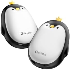 Gaiatop Magnetic Hand Warmers Rechargeable 2 Pack, Pocket Penguin