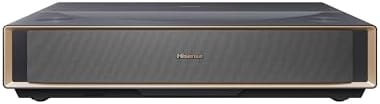 Hisense PT1 Ultra Short Throw Triple Laser Projector, 4K UHD, Google TV, 80'' - 150'', 2500 Lumens, 3000:1 Contrast, IMAX Enhanced, Dolby Vision & Atmos, 3D, 240 High Refresh Rate