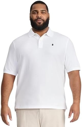 PERFORMANCE POLO - BIG & TALL, BRIGHT WHITE