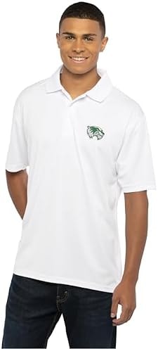 Vantage Apparel White Poly Polo, Utah Valley Wolverines, XXL