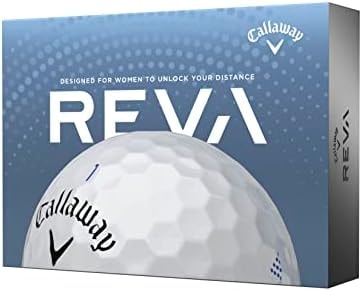 Callaway REVA Golf Balls (one Dozen) (2023 Version, White)