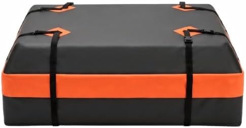 DUMOS Car Roof Bag Cargo Carrier Waterproof 15 Cubic Feet for All Vehicles