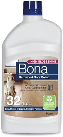 Bona Hardwood Floor Polish - 32 fl oz - High Gloss Shine