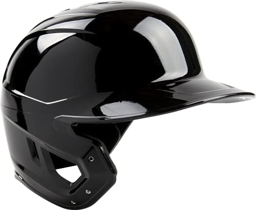 Rawlings | MACH Single Ear Batting Helmet | Left Hand Batter | X-Large | Black